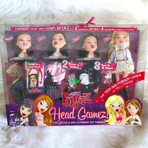 Bratz Head Gamez 4 Doll Set Cloe Rare 1st Edition 2005